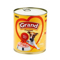 GRAND konz. pes hydinový 850g GRAND konz. pes hydinový 850g