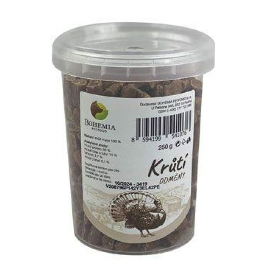 BOHEMIA Odmeny Morčacie 250g BOHEMIA Odmeny Morčacie 250g