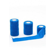 Elastická bandáž. Vet Flex 10cmx4,5m modré 1ks CVET Elastická bandáž. Vet Flex 10cmx4,5m modré 1ks CVET