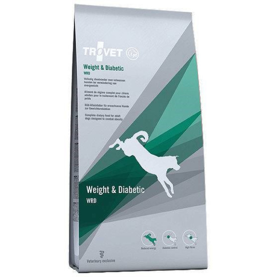 TROVET Dog Weight & Diabetic WRD with chicken 12,5 kg