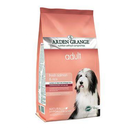 Arden Grange Dog Adult s čerstvým lososom a ryžou 12kg Arden Grange Dog Adult s čerstvým lososom a ryžou 12kg