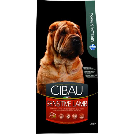 CIBAU Adult Sensitive Lamb&Rice 12kg