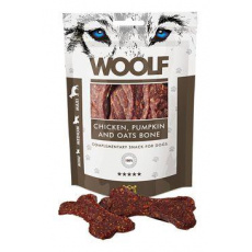WOOLF pochúťka Chicken, Pumpkin and Oats Bone 100g WOOLF pochúťka Chicken, Pumpkin and Oats Bone 100g