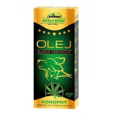 VITAR Veterinae Konopný olej 200ml VITAR Veterinae Konopný olej 200ml