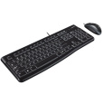 Logitech Desktop MK120 klávesnice Obsahuje myš Kancelář USB QWERTY US Mezinárodní Černá