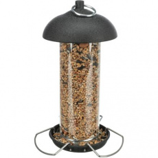 Zásobník na krmivo pre vtáctvo 560 ml/ø 10 × 20 cm, kov/plast Zásobník na krmivo pre vtáctvo 560 ml/ø 10 × 20 cm, kov/plast