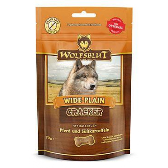 Wolfsblut Dog Cracker Wide Plain 70g Wolfsblut Dog Cracker Wide Plain 70g
