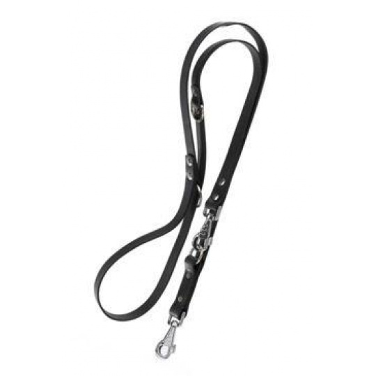 Vodítko kožené NATURAL GA 200cmx18mm, čierne FP 1ks Vodítko kožené NATURAL GA 200cmx18mm, čierne FP 1ks