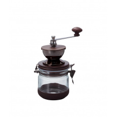Hario CMHN-4 mlýnek na kávu Černá, Průhledná, Dřevo