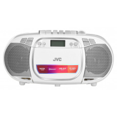 JVC RC-E451W CD přehrávač Přenosný CD přehrávač Bílá