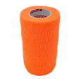 Elastická bandáž. CoPoly 10cm x 4,5m oranžová NEON