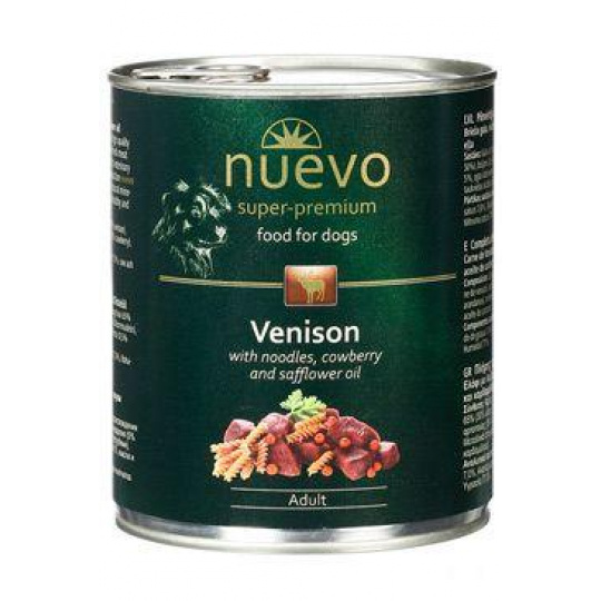 Nuevo pes Adult Zverinové menu konz. 800g Nuevo pes Adult Zverinové menu konz. 800g