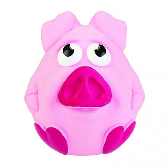 Prasiatko s reálnym zvukom 11 cm, latex, HipHop Dog Prasiatko s reálnym zvukom 11 cm, latex, HipHop Dog