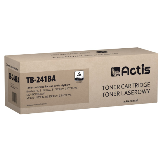 Actis Tonerová kazeta TB-241BA (náhradní Brother TN-241BK; Supreme; 2200 stran; černá)