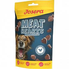 Josera maškrta Dog Meat Hearts Chicken 70 g