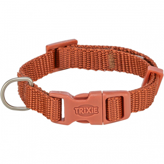 Nylonový obojok PREMIUM, hrdzavá