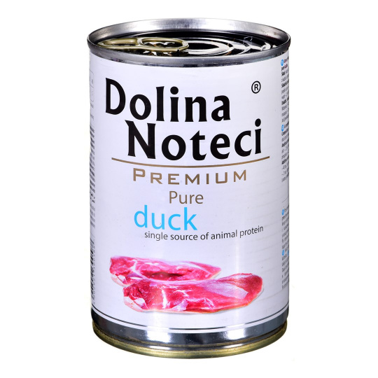 Dolina Noteci Premium Pure Kachna - vlhké krmivo pro psy 400 g