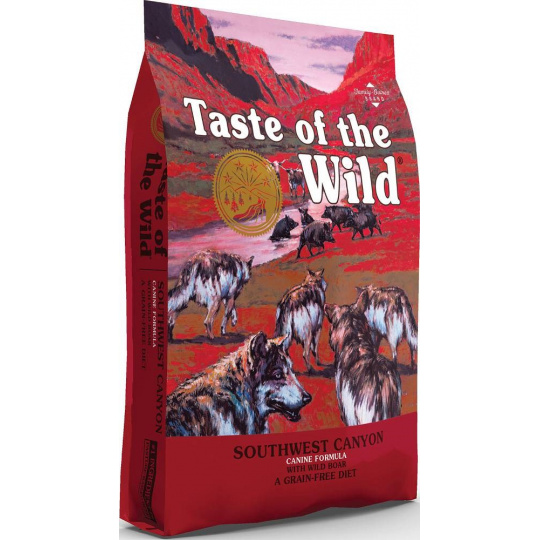 TASTE OF THE WILD Southwest Canyon - suché krmivo pro psy - 12,2 kg