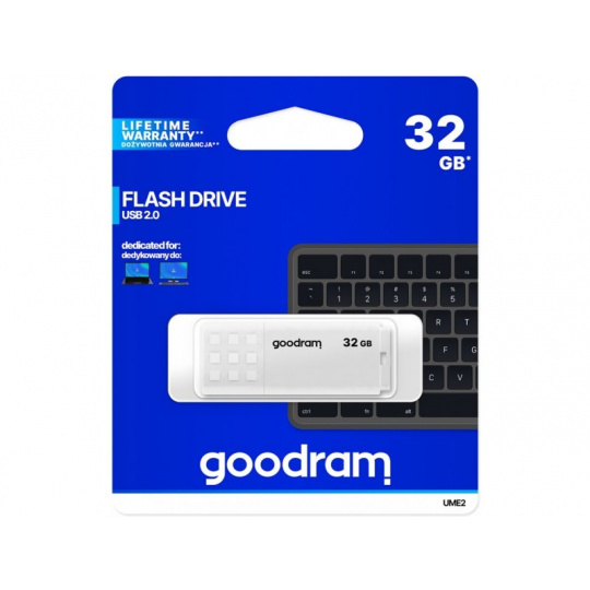 Goodram USB flash disk UME2 32 GB USB Type-A 2.0 White