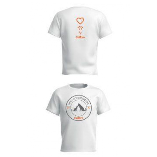 Calibra - oblečenie - pánske tričko biele L Calibra - oblečenie - pánske tričko biele L