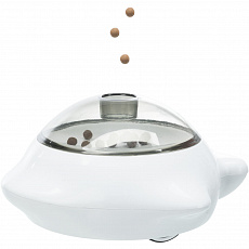 Snack Popper, zásobník vypúšťajúci maškrty - aktívna hračka, 21x10x12cm, biela