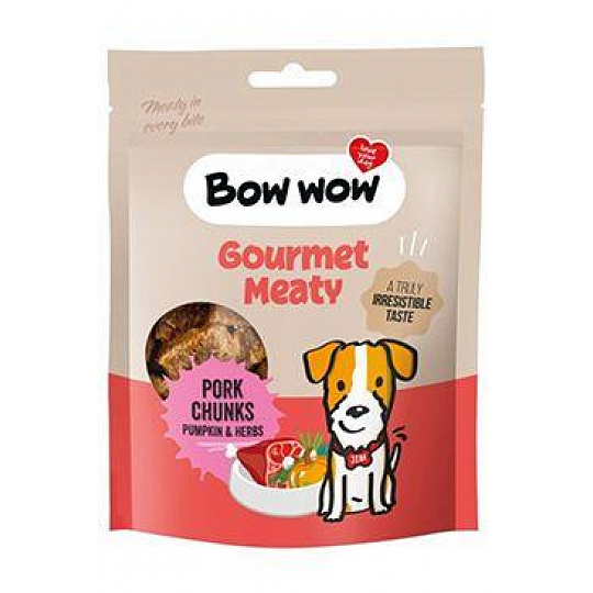 Bow wow poch. Mäsíčka s bravčovým, tekvicou a bylinkami 60g