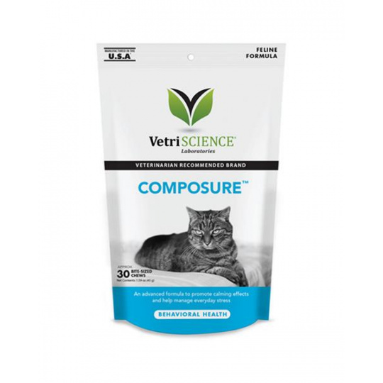 Vetri Science Composure for Cats žuvacie tablety.tbl. 30 tbl. Vetri Science Composure for Cats žuvacie tablety.tbl. 30 tbl.