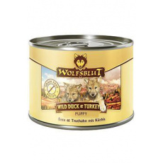 Wolfsblut Dog Puppy Wild Duck&Turkey konz. 200g Wolfsblut Dog Puppy Wild Duck&Turkey konz. 200g