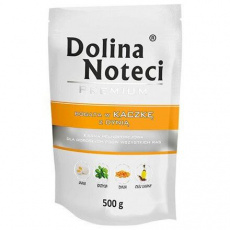 DOLINA NOTECI PREMIUM kačica s tekvicou kapsička pre psy 500 g DOLINA NOTECI PREMIUM kačica s tekvicou kapsička pre psy 500 g