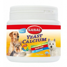 SANAL-YEAST CALCIUM kalciové tablety v dóze 350 g - DOPRODEJ