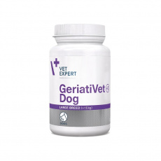 VET EXPERT GeriatiVet Dog Large Breed - podpůrný přípravek pro starší psy - 45 kapslí.