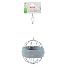 Krmítko pre hlodavce Závesná guľa sivá Zolux