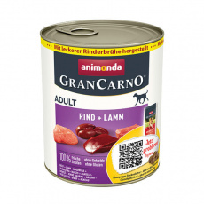 GRANCARNO Adult - hovädzie, jahňacie 800g GRANCARNO Adult - hovädzie, jahňacie 800g