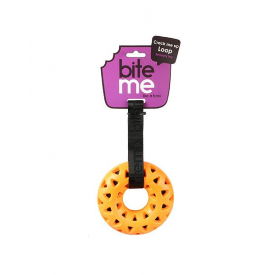 Hračka EBI+ Crack me up - slučka oranžová/čierna 27x14x4,5cm Hračka EBI+ Crack me up - slučka oranžová/čierna 27x14x4,5cm
