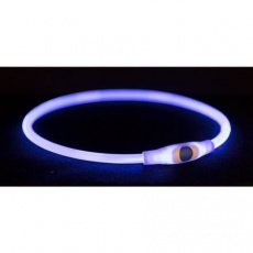 Flash light ring USB, blikajúci obojok, modrá (RP 2,10 €)