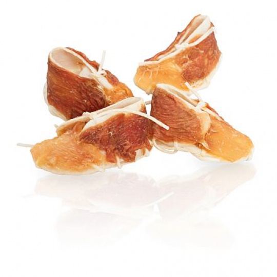 KIDDOG BUFFET MOCCASIN topánočka s kačacím a kuracím mäsom [50 ks], 7 cm / 12 g