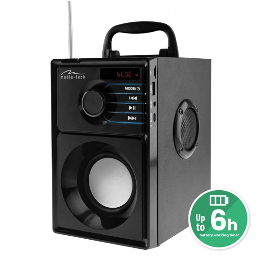 MEDIA-TECH BEZDRÁTOVÝ REPRODUKTOR BOOMBOX MT3179