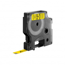 DYMO D1 Standard - Black on Yellow - 9mm páska pro tvorbu štítků Černá na žluté