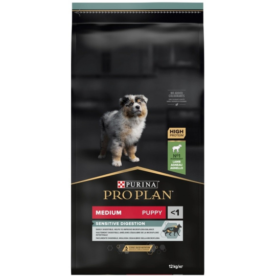 Purina Pro Plan Puppy Medium - suché krmivo pro psy - 12 kg