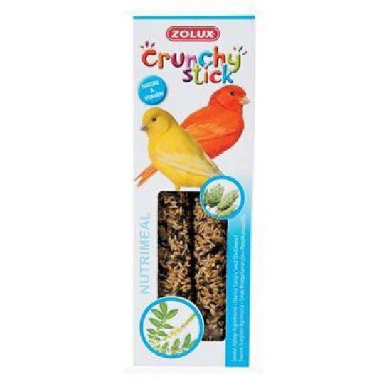 Crunchy Stick Canary Zrno/Rebríček lekársky 2ks Zolux Crunchy Stick Canary Zrno/Rebríček lekársky 2ks Zolux