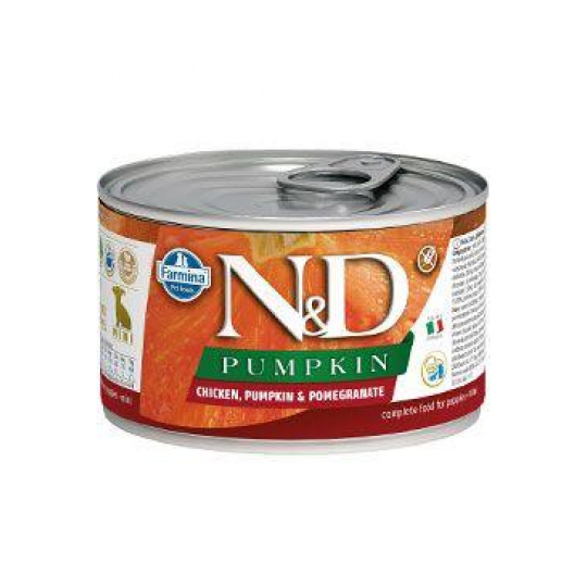 N&D DOG PUMPKIN Puppy Chicken & Pomegranate Mini 140g N&D DOG PUMPKIN Puppy Chicken & Pomegranate Mini 140g