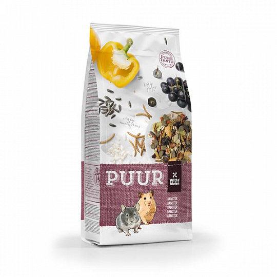 PUUR hamster - gurmánske müsli pre škrečky 400 g PUUR hamster - gurmánske müsli pre škrečky 400 g