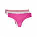 Dámske tangá PS Thong 3Pack Pink - Under Armour