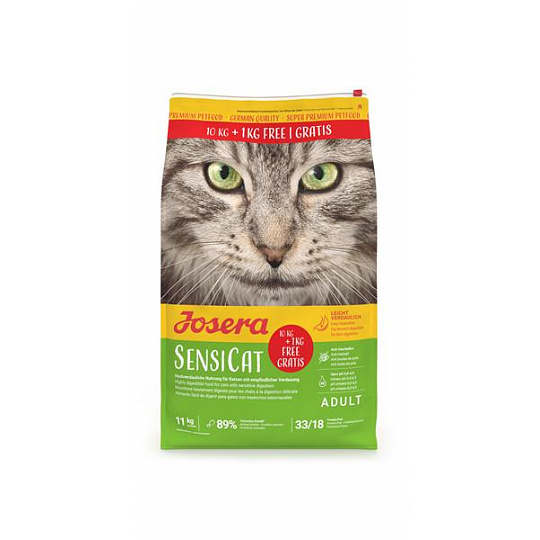 Josera Cat Sensicat 10 kg + 1 kg