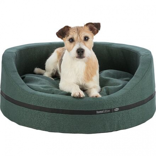 CityStyle HOME Edition oválne lôžko s okrajom, tmavozelená CityStyle HOME Edition oválne lôžko s okrajom, tmavozelená