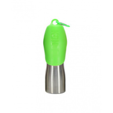 Fľaša na vodu nerezová pre psa, zelená KONG H2O (740ml/25oz) Stainless Steel Bottle Green