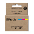 Actis Inkoust KC-513R (náhrada za Canon CL-513; standardní; 15 ml; barevný)