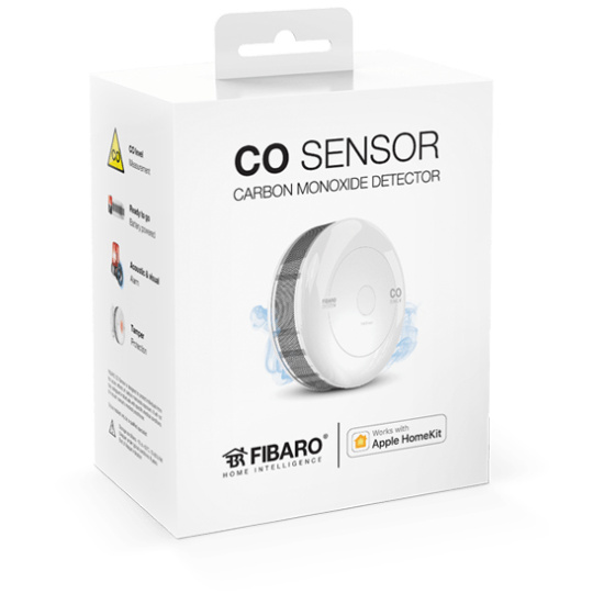 Fibaro CO Sensor multi senzor pro chytrý domov Bezdrátový Bluetooth