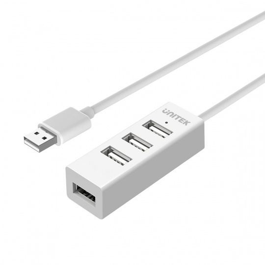 UNITEK Y-2146 rozbočovač rozhraní USB 2.0 480 Mbit/s Bílá