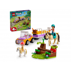 LEGO FRIENDS 42634 PŘÍVĚS PRO KONĚ A PONÍKY